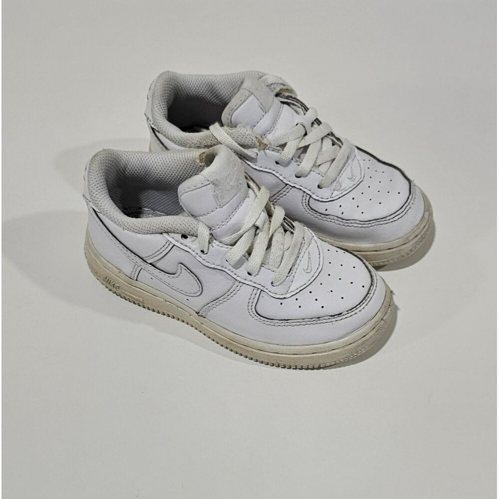 Nike Air Force 1 Low Toddler boy girl size 9 c white sneakers